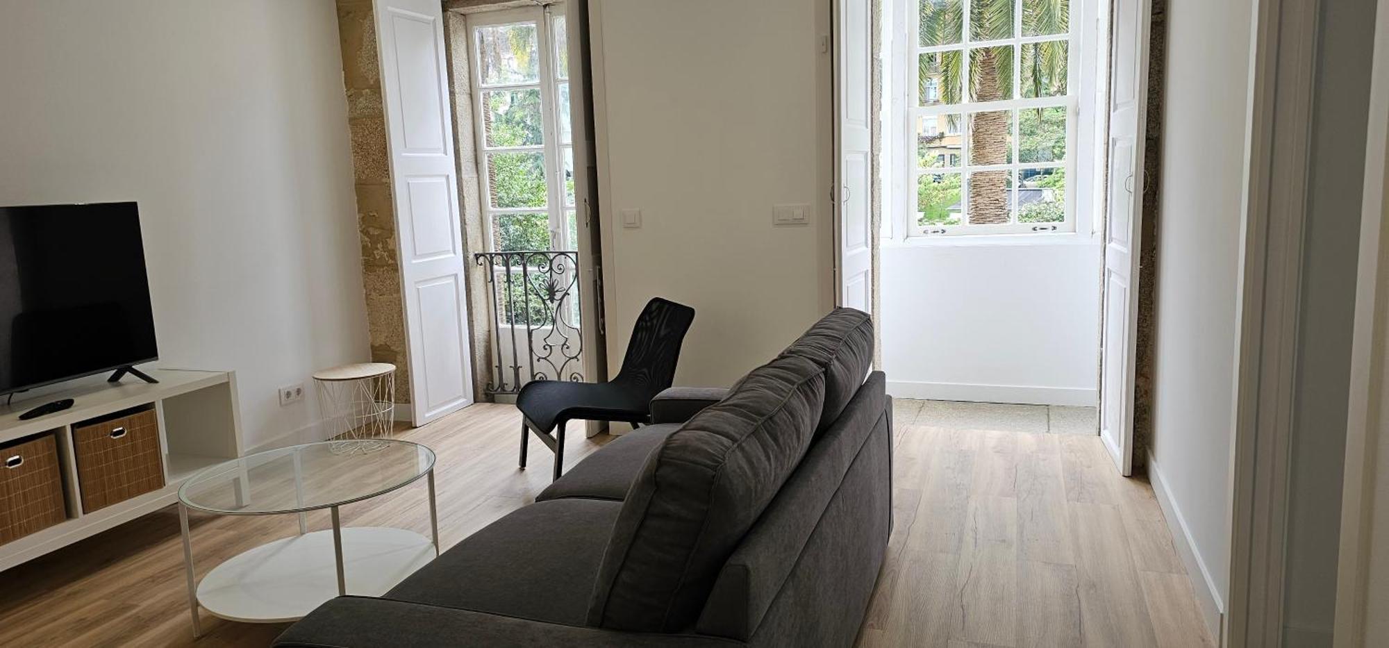 Apartamentos En El Centro - Plaza De Amboage - Wifi แฟร์โรล ภายนอก รูปภาพ